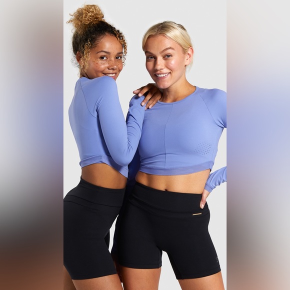 NWT Gymshark x Whitney Simmons V1 Long Sleeve Moab Long Sleeve Crop Top - Picture 5 of 15